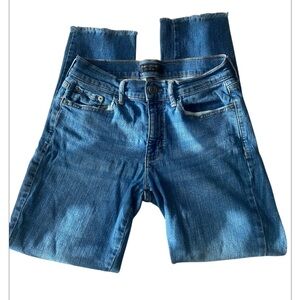 Banana Republic Straight Ankle Mid Rise Jeans Size 27 | 4